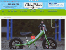 Tablet Screenshot of glidebikes.com